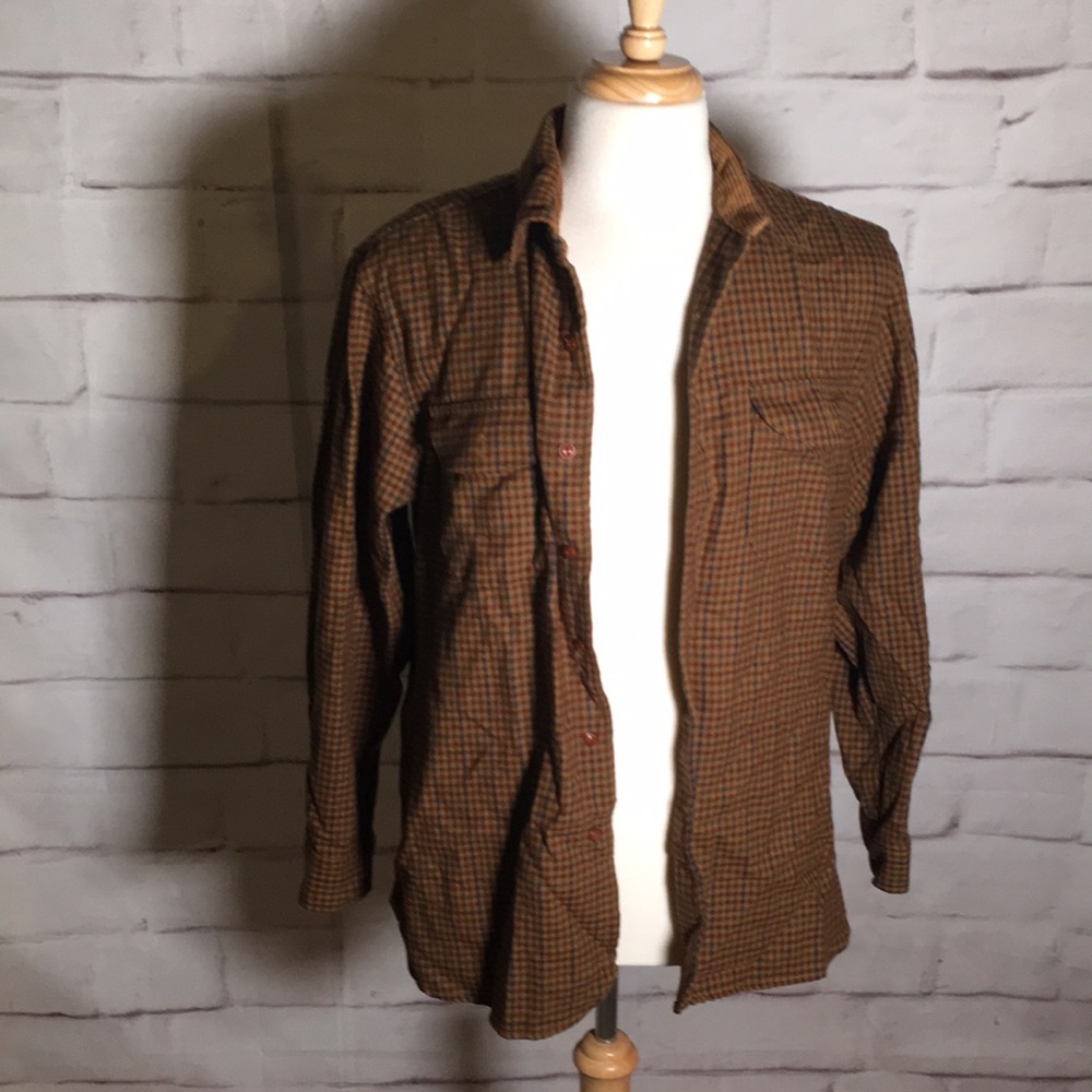 Pendleton Virgin Wool Button Down Flannel Shirt I… - image 2